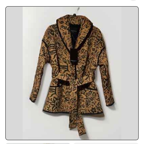 NWT Anthropologie Bagatelle Women’s Quilted Floral Jacket Nordstrom Sz M. NWT. - Picture 3 of 16
